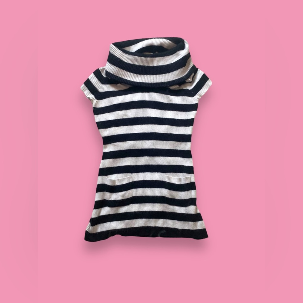 International Concepts striped sweater Silk Nylon Angora rabbit hair